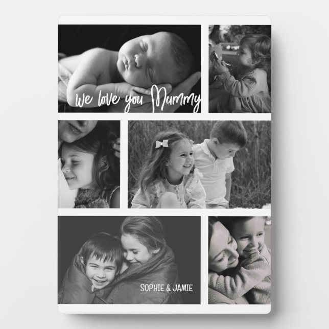 Placa Expositora Mummy 6 Photo Collage (Frente)