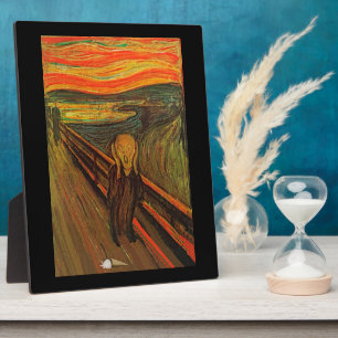 Placa Expositora Munch - El Grito De Hielo