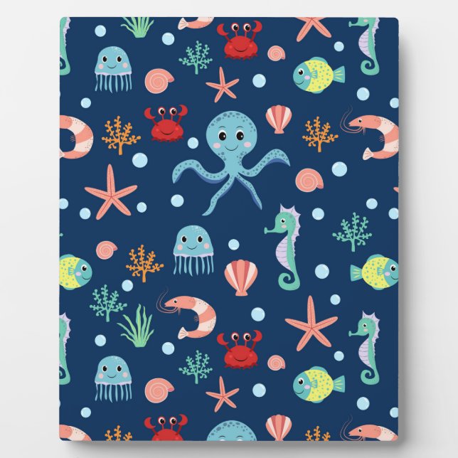 Placa Expositora Mundo del Mar (Frente)