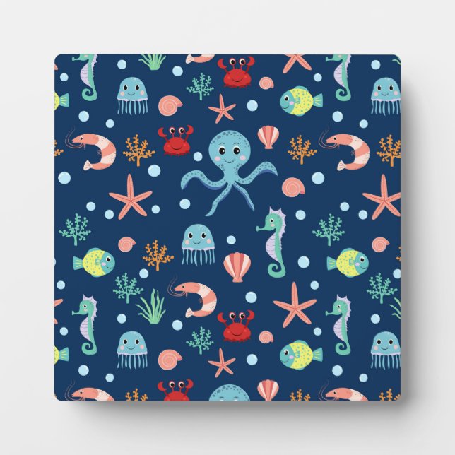 Placa Expositora Mundo del Mar (Frente)