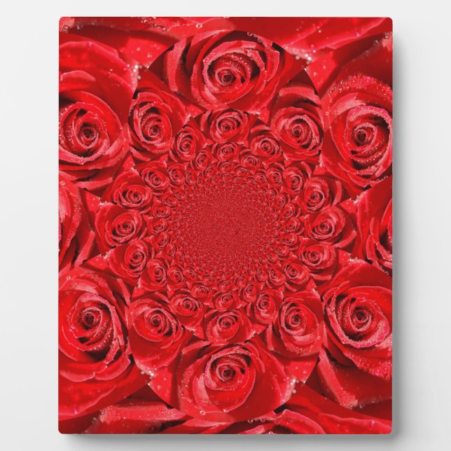 Placa Expositora Mundo Rosa: Fantasía floral (Frente)