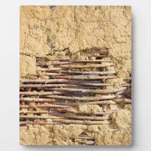 Placa Expositora Muro de fango y de wattle