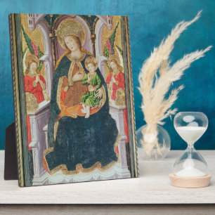 Placa Expositora Músicos de Virgin and Child con Ángel