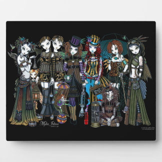Placa Expositora Myka Jelina Steampunk Tribal Fairies Foto Plaque