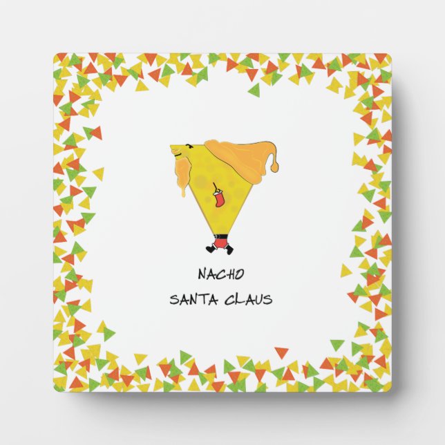 Placa Expositora Nacho Santa con Chips (Frente)