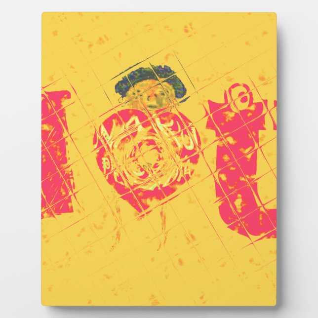 Placa Expositora Nakupenda - Te Amo Palabra En Swahili Que Signific (Frente)