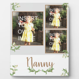 Placa Expositora Nanny Personalizada Multi Photo
