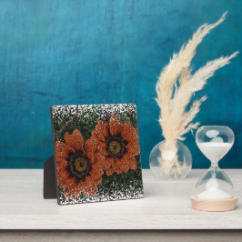 Placa Expositora Naranja Daisy Balls Plaque