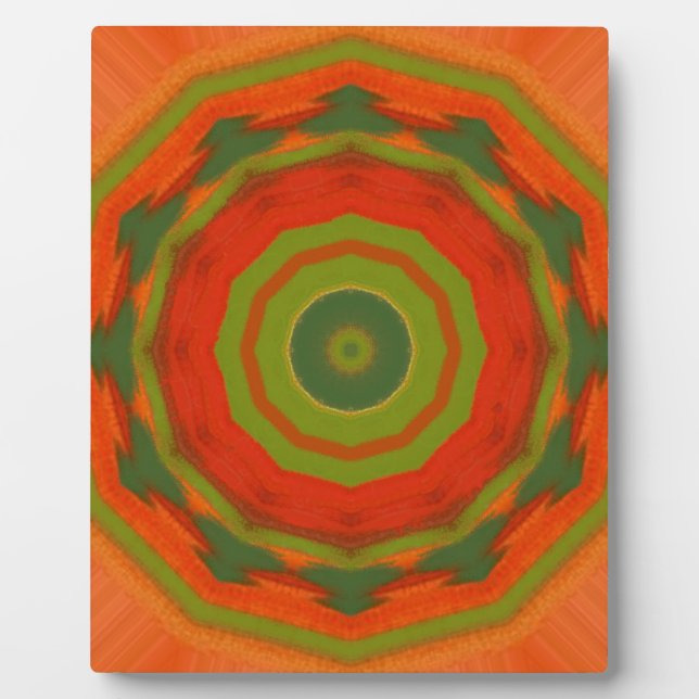 Placa Expositora Naranja Twirl (Frente)