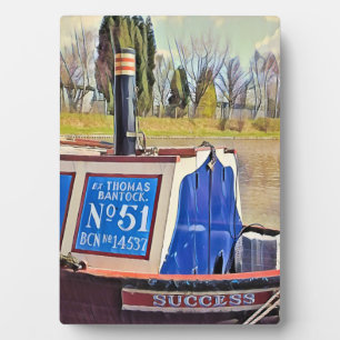 PLACA EXPOSITORA NARROWBOATS