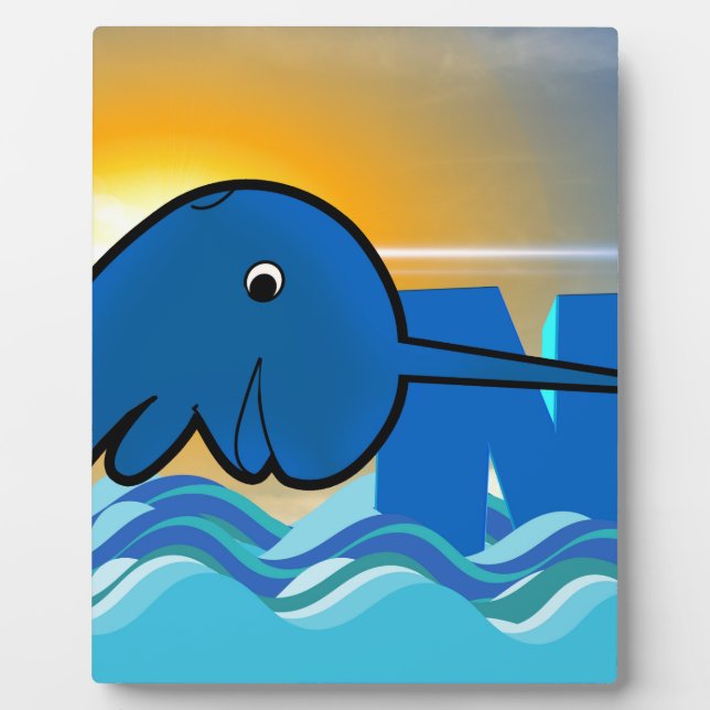 Placa Expositora narval (Frente)