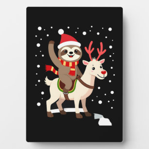 Placa Expositora Navidad de perezoso de alpaca (1)