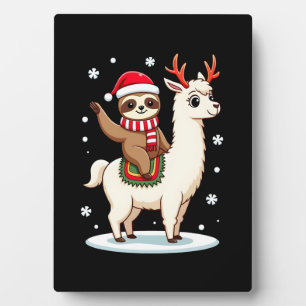 Placa Expositora Navidad de Perezoso de Alpaca (3)