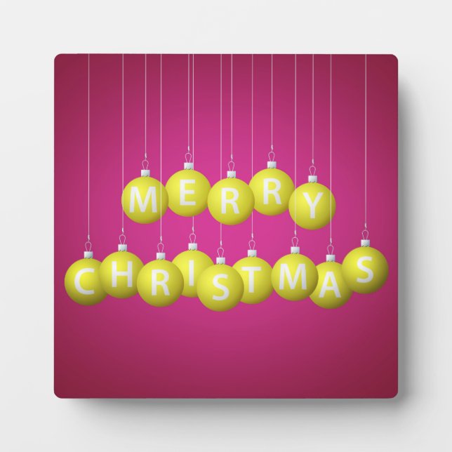 Placa Expositora Navidades bauble (Frente)