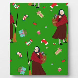 Placa Expositora navidades bruja Befana