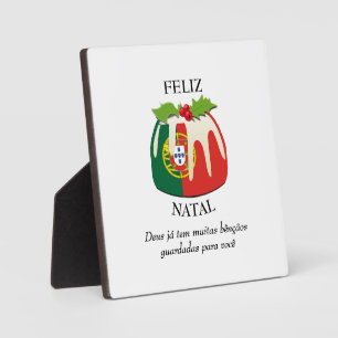 Placa Expositora Navidades de FELIZ NATAL