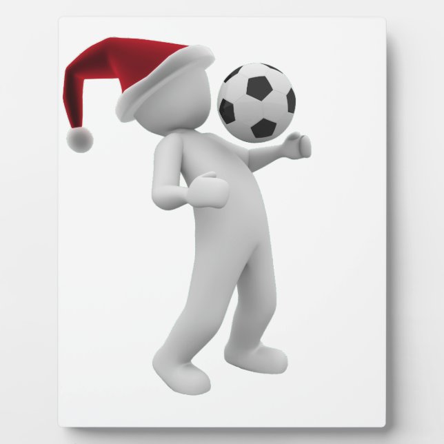 Placa Expositora navidades de fútbol (Frente)