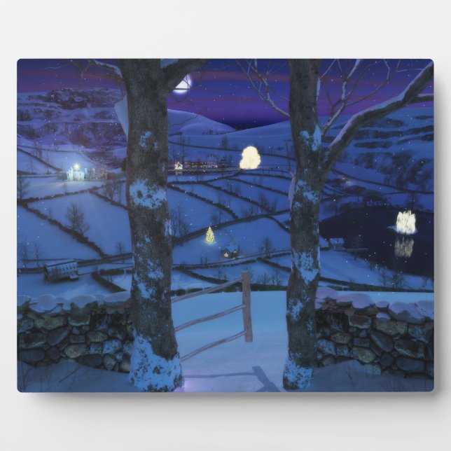 Placa Expositora Navidades de Glen Plaque (Frente)