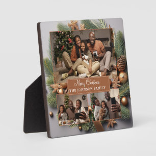 Placa Expositora Navidades de la familia Cute Photo