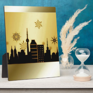Placa Expositora Navidades de oro
