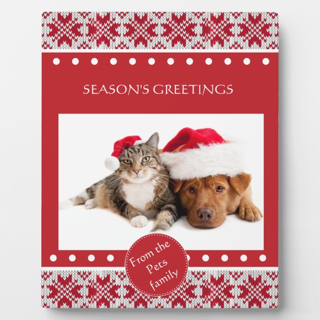 Placa Expositora Navidades de punto (Frente)