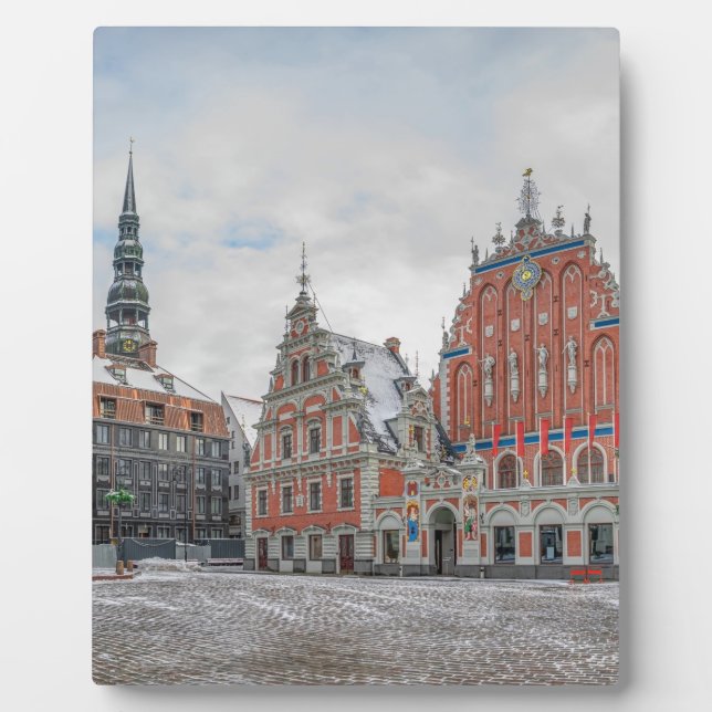 Placa Expositora Navidades de Riga Latvia (Frente)