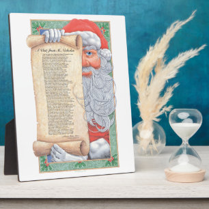 Placa Expositora Navidades de Santa Claus