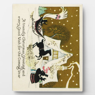 Placa Expositora Navidades del país de Victoria