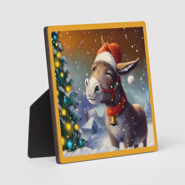Placa Expositora Navidades Donkey 1 (Anverso)