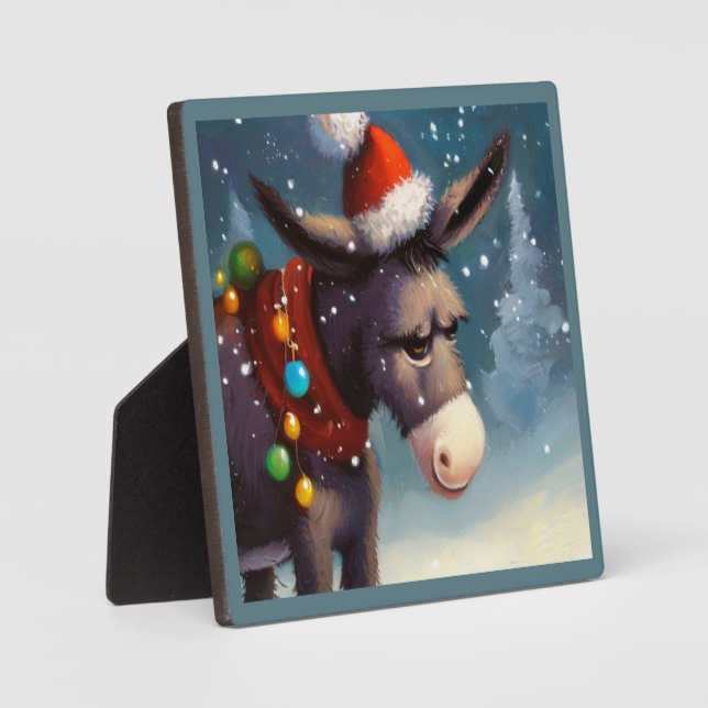 Placa Expositora Navidades Donkey 2 (Anverso)
