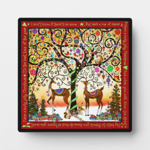 Placa Expositora Navidades festivos de Holly Jolly