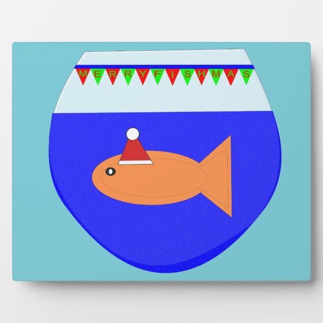 Placa Expositora Navidades Fiesta Goldfish Plaque (Frente)