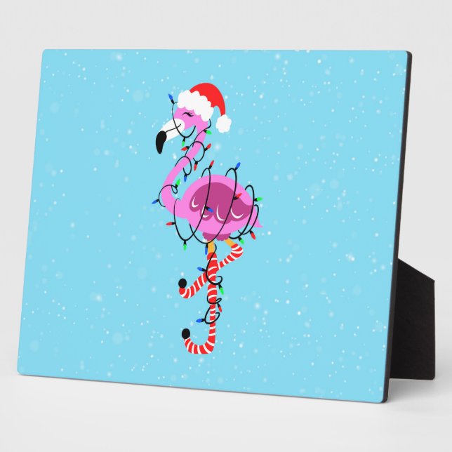 Placa Expositora Navidades Flamingo (Lado)