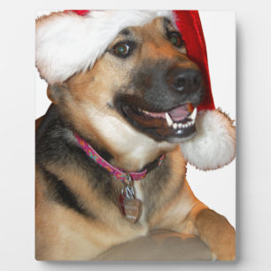 Placa Expositora Navidades German Shepherd