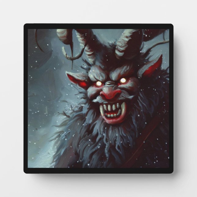 Placa Expositora Navidades Krampus 2 (Frente)