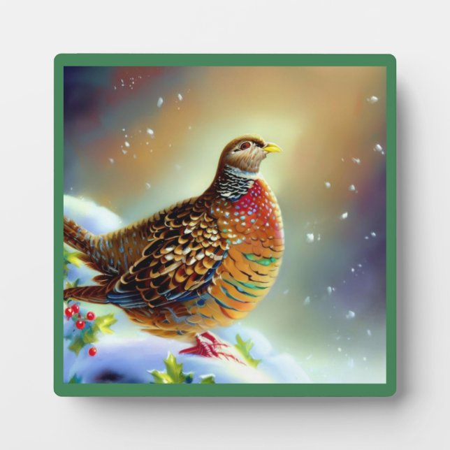 Placa Expositora Navidades Partridge 3 (Frente)