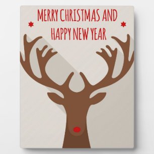 Placa Expositora Navidades reno cadera fresca elk moderno