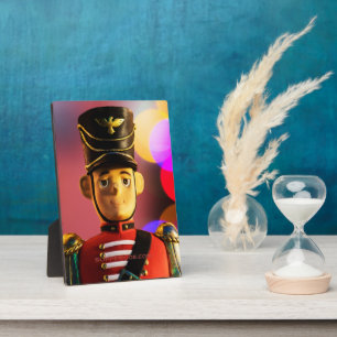 Placa Expositora Navidades soldado de juguete figurine SlipperyJoe 