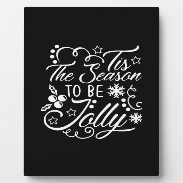 Placa Expositora Navidades Vieron Feliz Navidad Esta Temporada Joll (Frente)