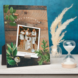 Placa Expositora Navidades Vintage Wood Acorn