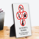 Placa Expositora Negocio de alquiler a corto plazo sin cigarrillos<br><div class="desc">Este diseño puede ser personalizado en el área proporcionada cambiando la foto y/o el texto. O puede personalizarse haciendo clic en Personalizar esta plantilla y, a continuación, eligiendo la opción de hacer clic en el personalizar y eliminando o cambiando el color del fondo, agregando texto, cambiando el color o estilo...</div>