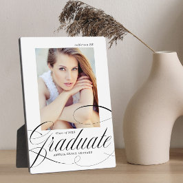 Placa Expositora Negro | Eloquence Graduation Photo