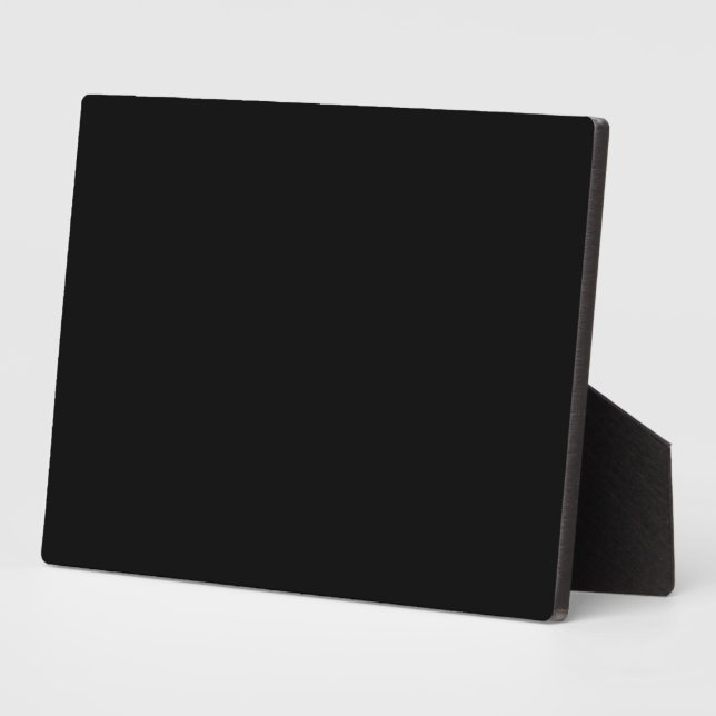 Placa Expositora Negro plano 5" x 7" (Lado)