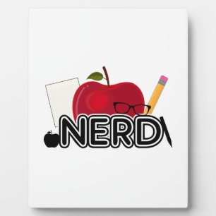 Placa Expositora Nerd - Logo