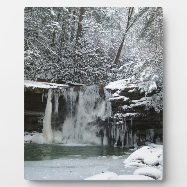 Placa Expositora Nevada Winter Waterfall (Frente)
