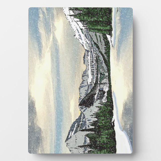 Placa Expositora Nieve glaciar (Frente)