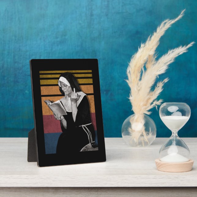 Placa Expositora Niñeras de fumar estilo retro (Lado)