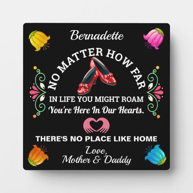 Placa Expositora Ningún lugar como casa (Frente)