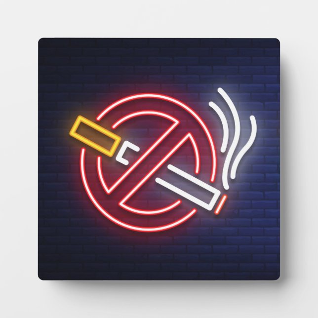 PLACA EXPOSITORA NO FUMADORES (Frente)