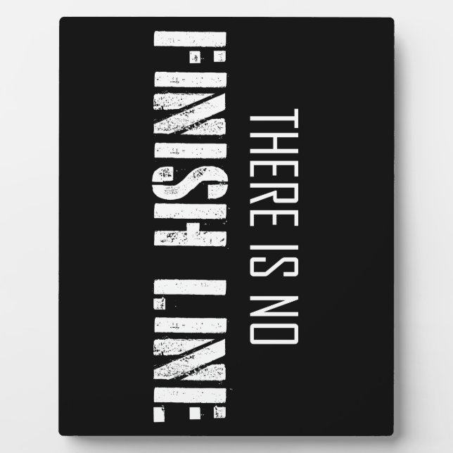 Placa Expositora No hay línea de fin (Frente)